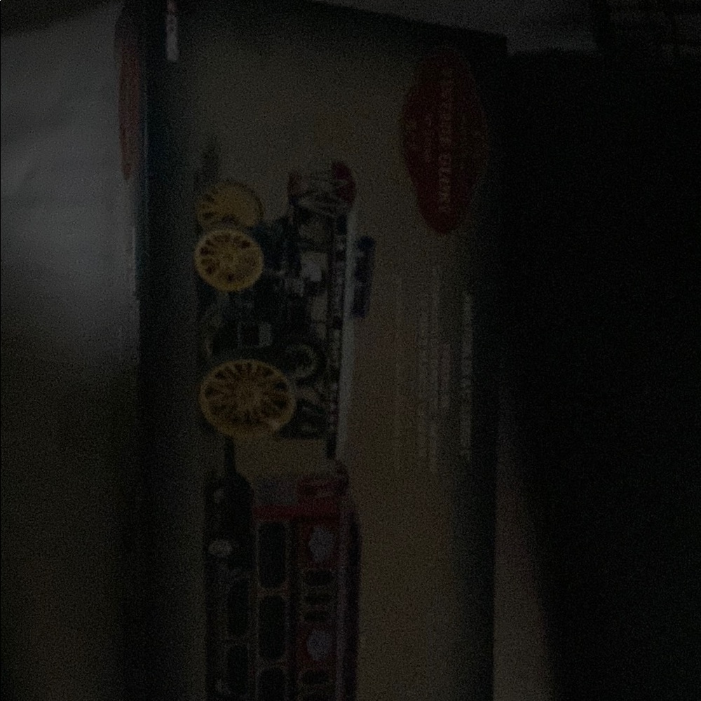 Vintage Holiday Train Set with Yellow Wheels